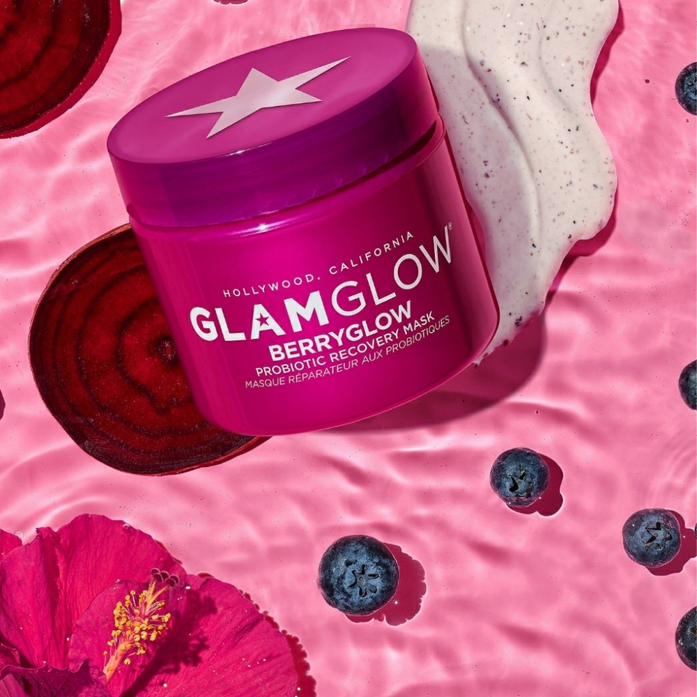 GLAMGLOW BERRYGLOW Probiotic Recovery Face Mask